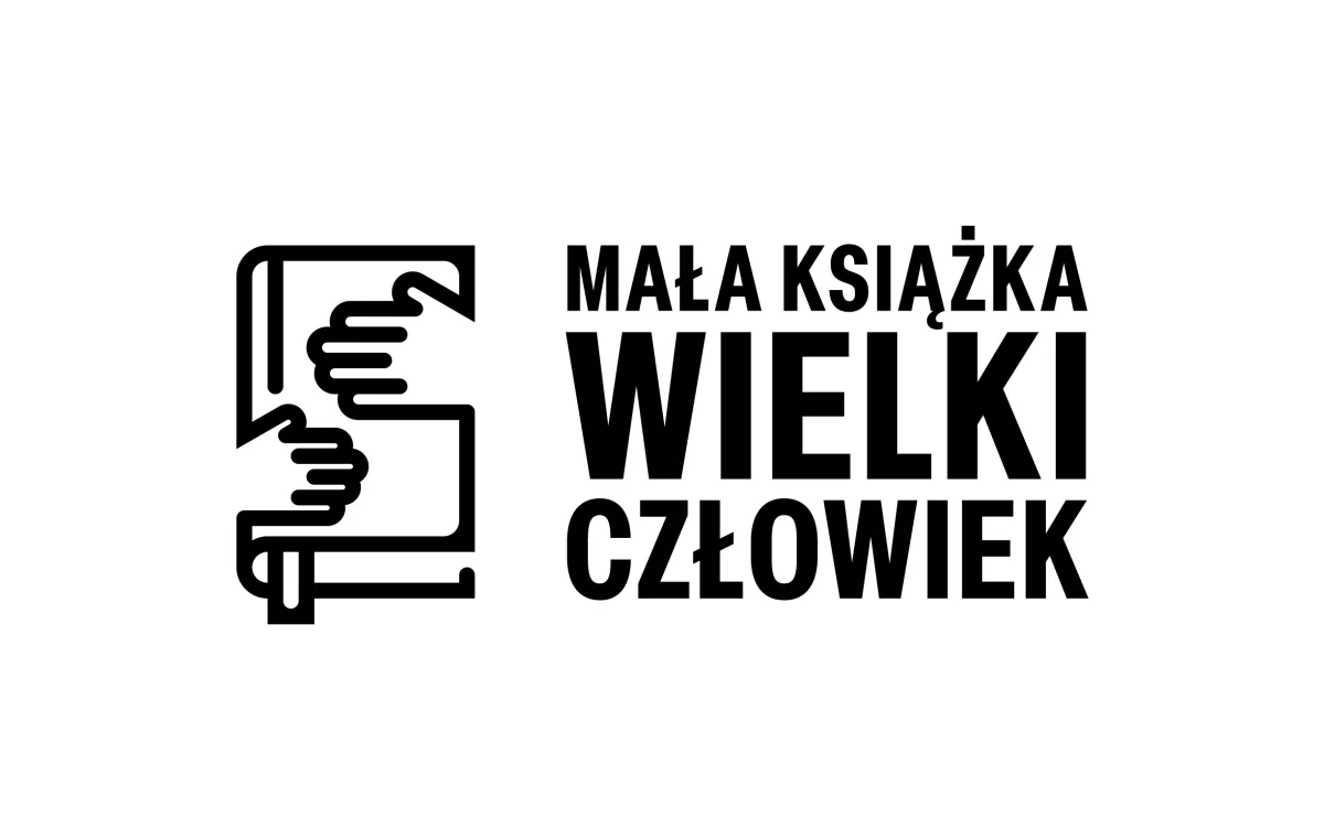 Logo programu Mała książka – wielki człowiek Instytutu Książki